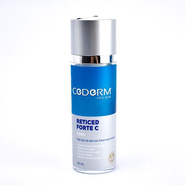 Reticed Forte C Crema, Es una Crema facial que Mejora el poro abierto. Disminuye líneas de expresión. Aporta luminosidad. Unifica el tono.