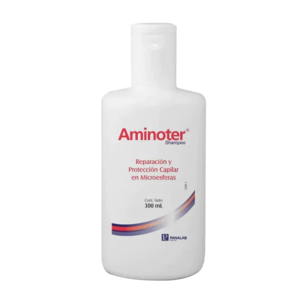 Aminoter Max Shampoo 150 ml, Aminoter MAX Shampoo contiene un exclusivo complejo patentado Ronacare® Biotina Plus (Biotina + Urea) que garantiza la penetración y absorción tópica, incrementa el grosor y mejora la estructura y resistencia del pelo.